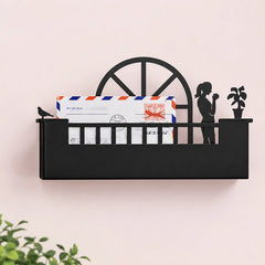 Metal Balcony Wall Organizer